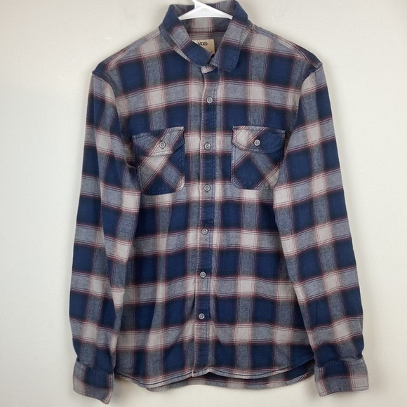 Men’s Flannel Tailored Fit Button Down Shirt - Picture 1 of 5